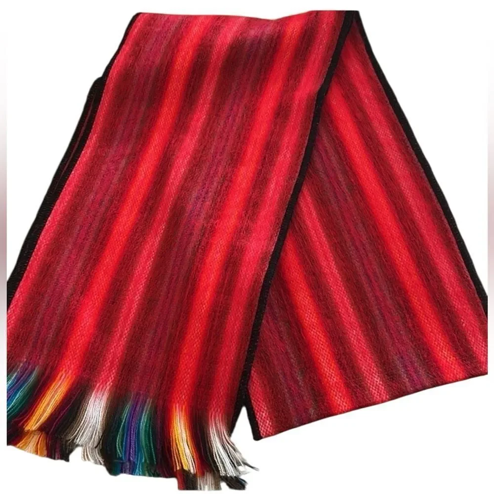 Beautiful alpaca scarf from Ecuador so soft and warm!